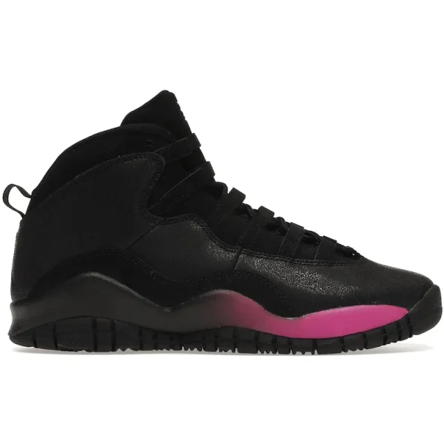Air Jordan 10 "Black Fuchsia" (GS)
