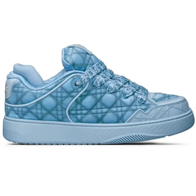 Dior B9S Skater ERL Blue Kumo Cannage Satin