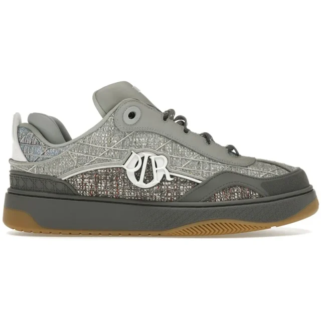 Dior B9S Skater Tweed Deep Gray Blue