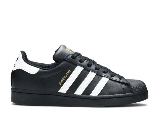 ADIDAS SUPERSTAR 'CORE BLACK WHITE'