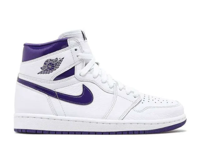 AIR JORDAN 1 HIGH 'COURT PURPLE'