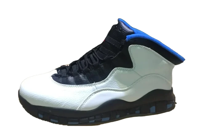 Air Jordan 10 "White/Black/Blue"
