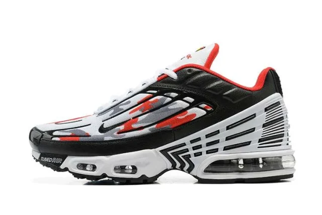 AIR MAX PLUS TN 3 'WHITE MILITARY RED'