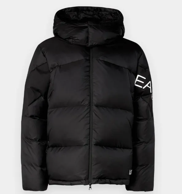 EA7 Emporio Armani GIACCA - Chaqueta de plumas - black