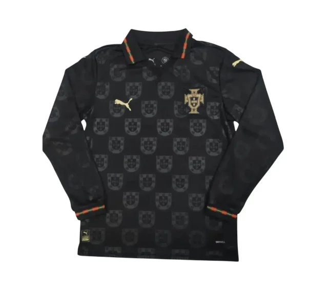Camiseta Portugal 2026 Edición Especial Pantera Negra manga larga
