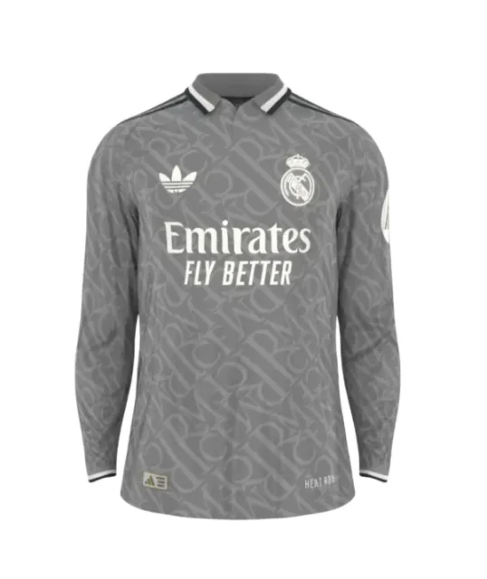 Camiseta Real Madrid 24/25 3ª equipación manga larga