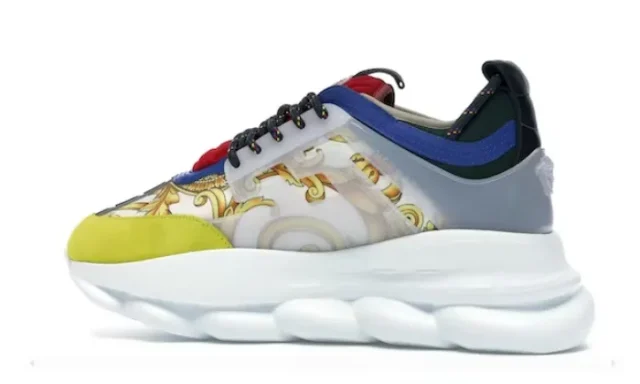Chain Reaction Multi-Color Rubber Suede