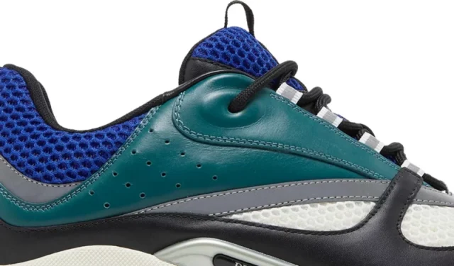 DIOR B22 'DEEP GREEN WHITE BLUE'