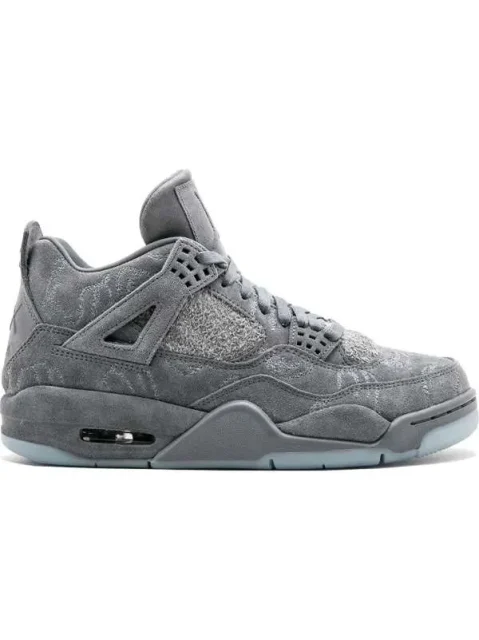 JORDAN RETRO 4 KAWS 'COOL GREY'