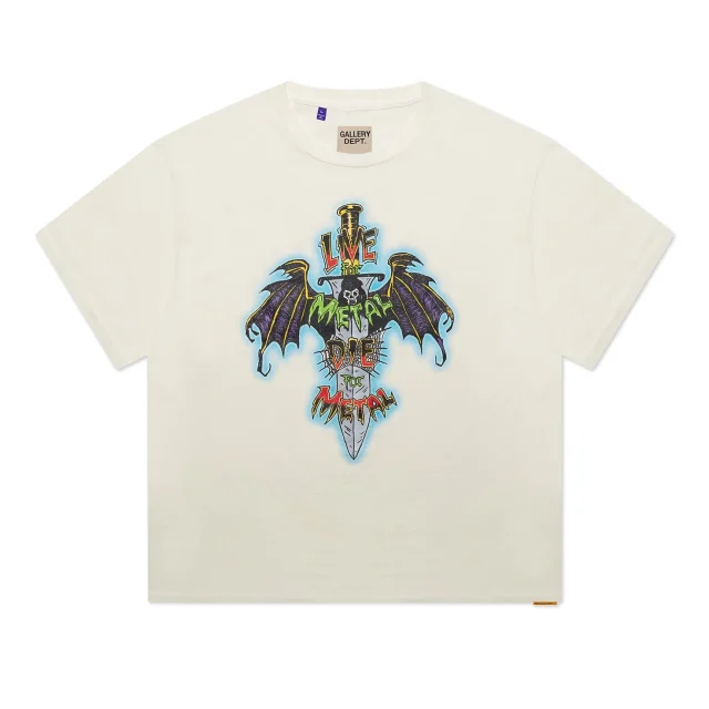 LIVE FOR METAL TEE
