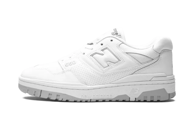 NB 550 White Grey