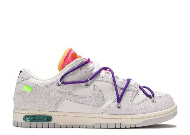 SB DUNK LOW OFF-WHITE 'LOT 18 OF 50'