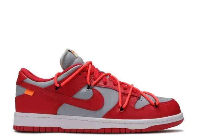SB DUNK LOW OFF-WHITE 'UNIVERSITY RED'