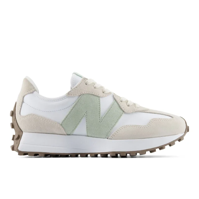 New Balance 327 'Angora con Blanco y Musgo Plateado'